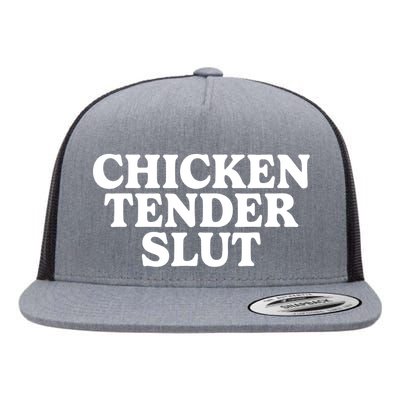 Chicken Tender Slut Flat Bill Trucker Hat