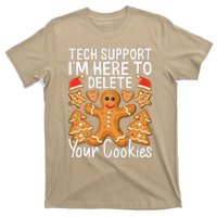 Christmas Tech Support Here To Delete Cookies Xmas T-Shirt