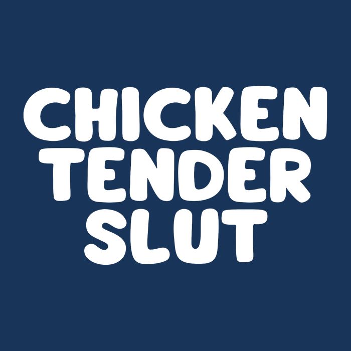 Chicken Tender Slut 7 Panel Mesh Trucker Snapback Hat