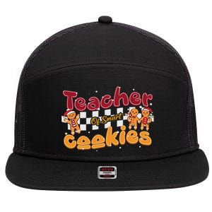 Christmas Tech Support Here To Delete Cookies It 7 Panel Mesh Trucker Snapback Hat