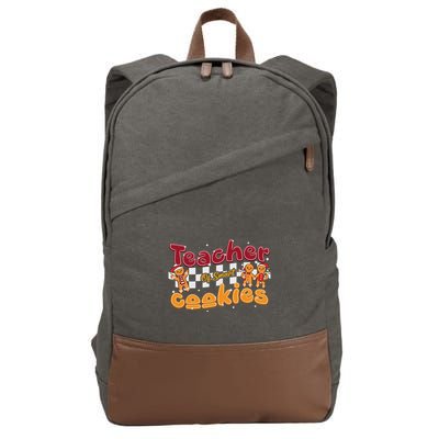 Christmas Tech Support Here To Delete Cookies It Cotton Canvas Backpack