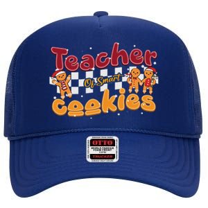 Christmas Tech Support Here To Delete Cookies It High Crown Mesh Back Trucker Hat