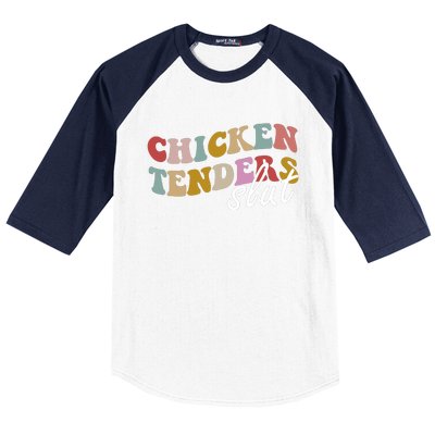 Chicken Tender Slut Baseball Sleeve Shirt