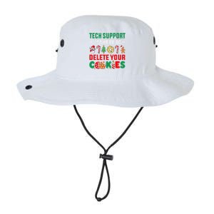 Christmas Tech Support Here To Delete Your Cookies Xmas Cool Legacy Cool Fit Booney Bucket Hat