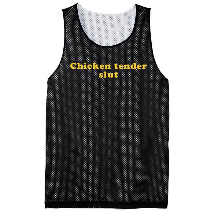 Chicken Tender Slut Mesh Reversible Basketball Jersey Tank