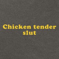 Chicken Tender Slut Cotton Canvas Backpack