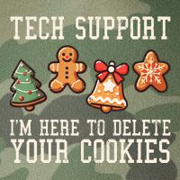 Christmas Tech Support Here To Delete Cookies Funny Legacy Tie Dye Trucker Hat