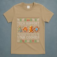 Christmas Tech Support Here To Delete Cookies Xmas T-Shirt
