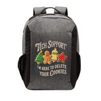 Christmas Tech Support Here To Delete Cookies It Vector Backpack