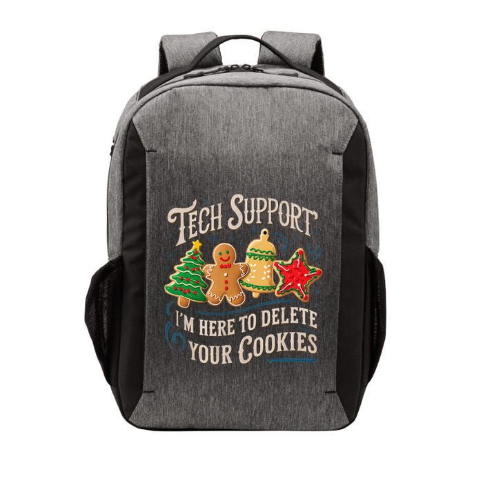 Christmas Tech Support Here To Delete Cookies It Vector Backpack