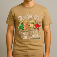 Christmas Tech Support Here To Delete Cookies It T-Shirt