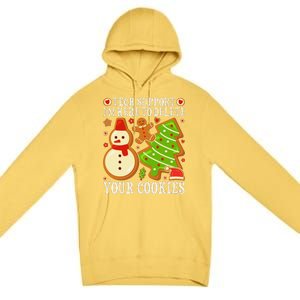 Christmas Tech Support Here To Delete Cookies Xmas Premium Pullover Hoodie