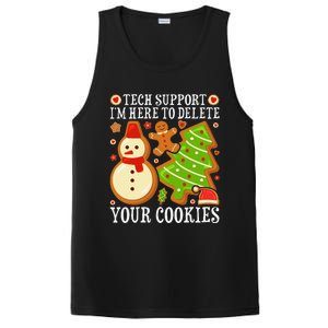 Christmas Tech Support Here To Delete Cookies Xmas PosiCharge Competitor Tank