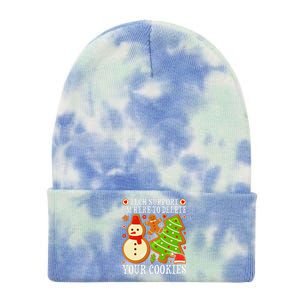 Christmas Tech Support Here To Delete Cookies Xmas Tie Dye 12in Knit Beanie