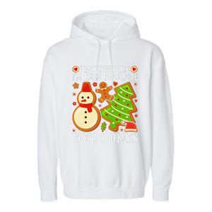 Christmas Tech Support Here To Delete Cookies Xmas Garment-Dyed Fleece Hoodie