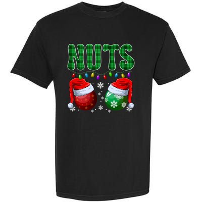 Christmas T Shirts Matching Couple Family Chestnuts Garment-Dyed Heavyweight T-Shirt