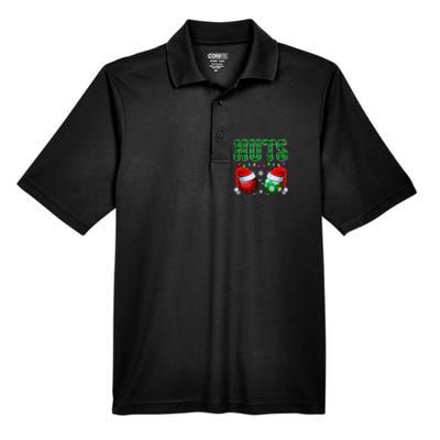 Christmas T Shirts Matching Couple Family Chestnuts Men's Origin Performance Pique Polo