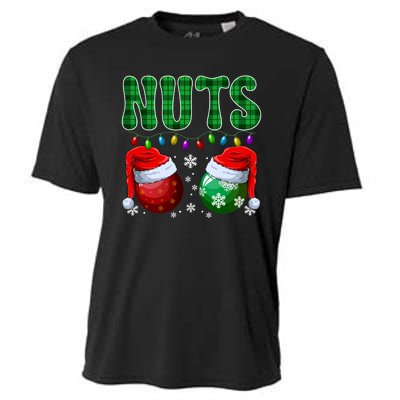 Christmas T Shirts Matching Couple Family Chestnuts Cooling Performance Crew T-Shirt