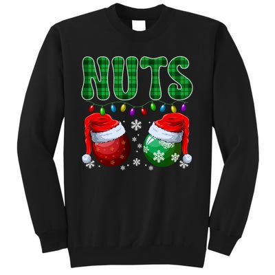 Christmas T Shirts Matching Couple Family Chestnuts Tall Sweatshirt