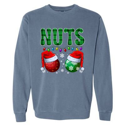 Christmas T Shirts Matching Couple Family Chestnuts Garment-Dyed Sweatshirt