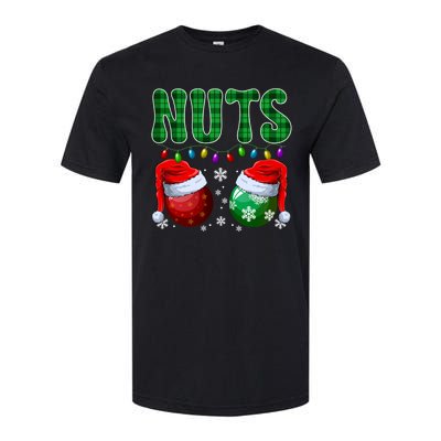 Christmas T Shirts Matching Couple Family Chestnuts Softstyle CVC T-Shirt