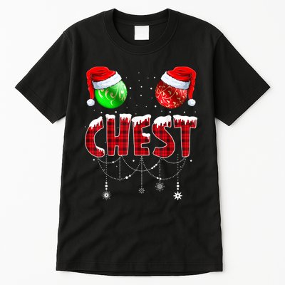 Christmas T Shirts Matching Couple Family Chestnuts Tall T-Shirt
