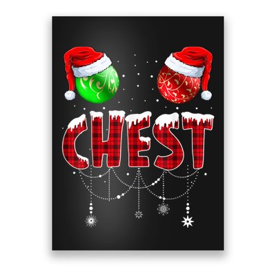 Christmas T Shirts Matching Couple Family Chestnuts Poster