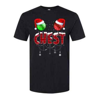 Christmas T Shirts Matching Couple Family Chestnuts Softstyle CVC T-Shirt