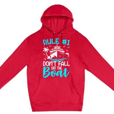 Cruise Trip Ship Summer Vacation Matching Family Group Premium Pullover Hoodie