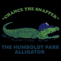 Chance The Snapper Chicago Gator Stripe Pom Pom Beanie
