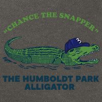 Chance The Snapper Chicago Gator Cotton Canvas Backpack