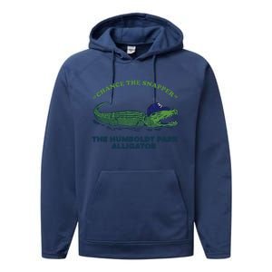 Chance The Snapper Chicago Gator Performance Fleece Hoodie