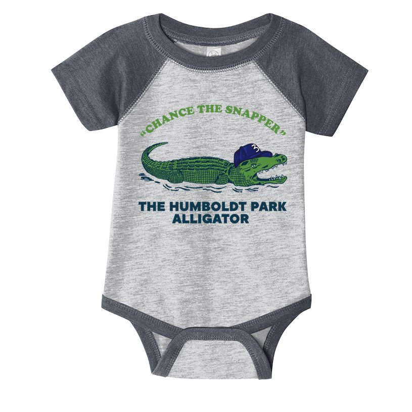 Chance The Snapper Chicago Gator Infant Baby Jersey Bodysuit