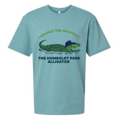 Chance The Snapper Chicago Gator Sueded Cloud Jersey T-Shirt