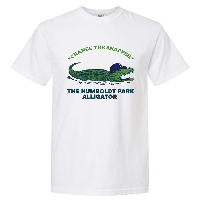 Chance The Snapper Chicago Gator Garment-Dyed Heavyweight T-Shirt