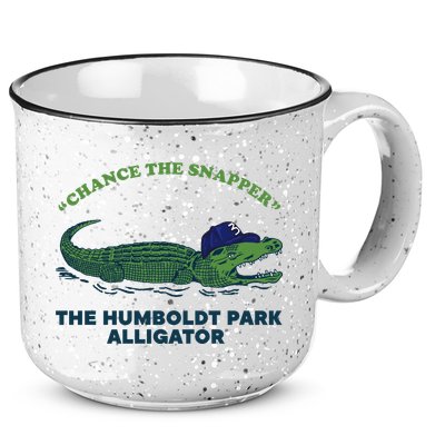 Chance The Snapper Chicago Gator 15oz Campfire Ceramic Mug