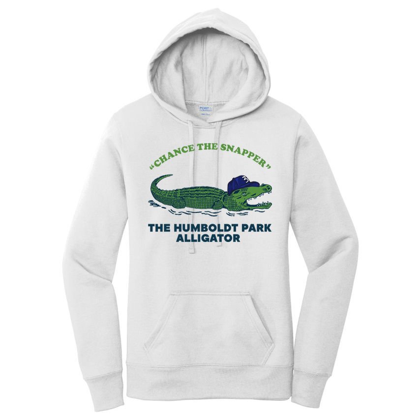 Chance The Snapper Chicago Gator Women's Pullover Hoodie