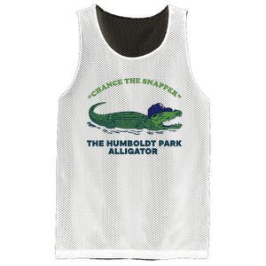 Chance The Snapper Chicago Gator Mesh Reversible Basketball Jersey Tank