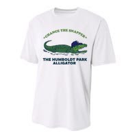 Chance The Snapper Chicago Gator Performance Sprint T-Shirt