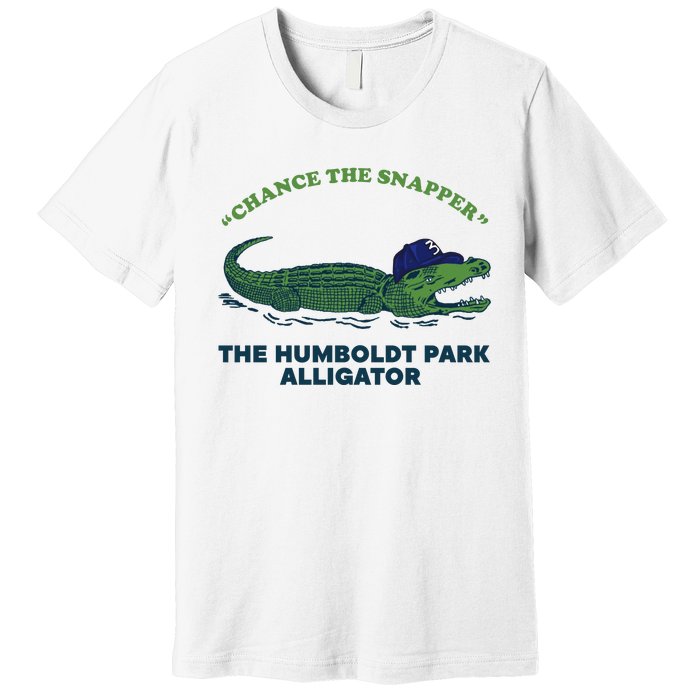 Chance The Snapper Chicago Gator Premium T-Shirt