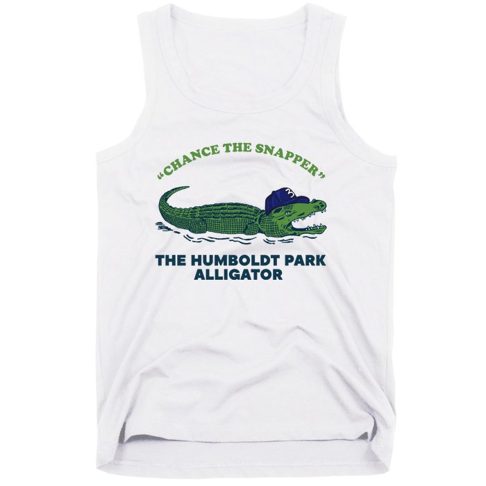 Chance The Snapper Chicago Gator Tank Top