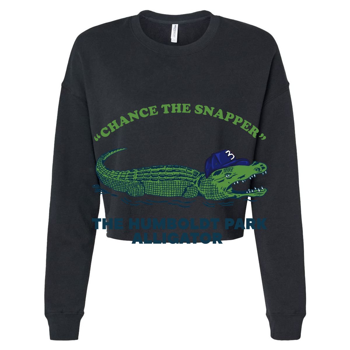 Chance The Snapper Chicago Gator Golf Towel