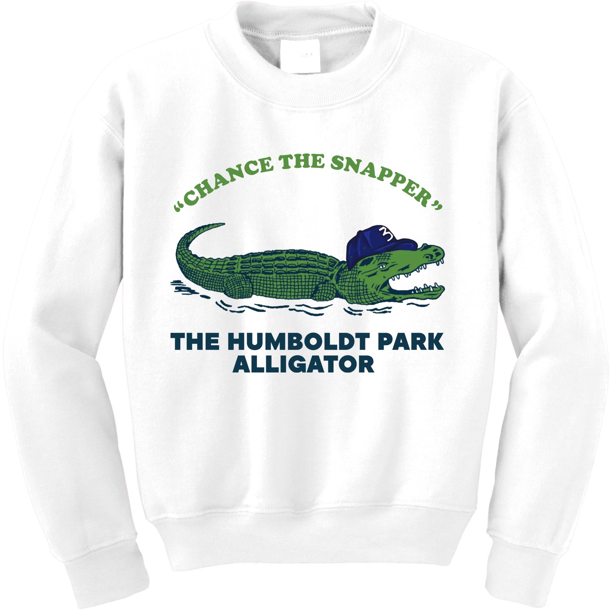 Chance The Snapper Chicago Gator Kids Sweatshirt