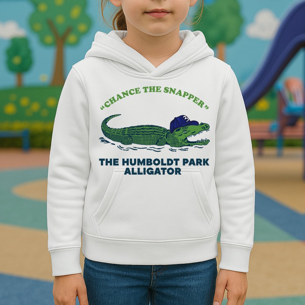 Chance The Snapper Chicago Gator Kids Hoodie