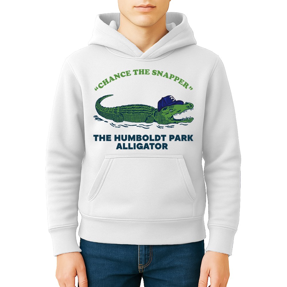 Chance The Snapper Chicago Gator Kids Hoodie