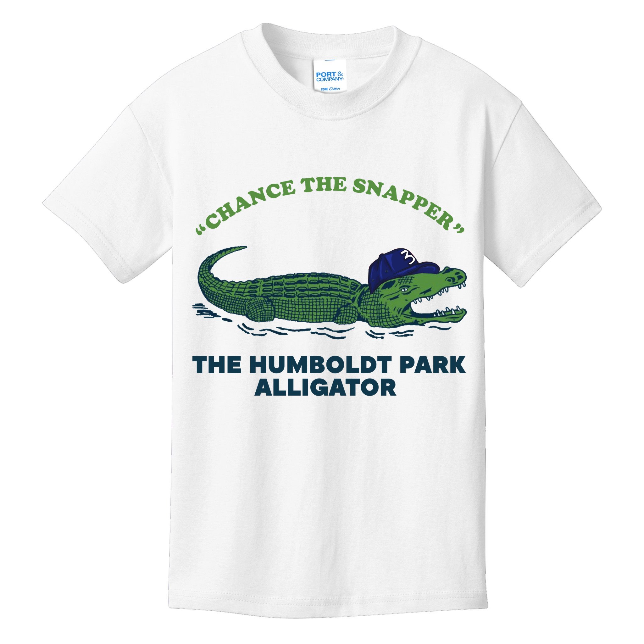 Chance The Snapper Chicago Gator Kids T-Shirt