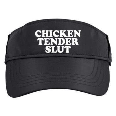 Chicken Tender Slut Funny Gift Adult Drive Performance Visor