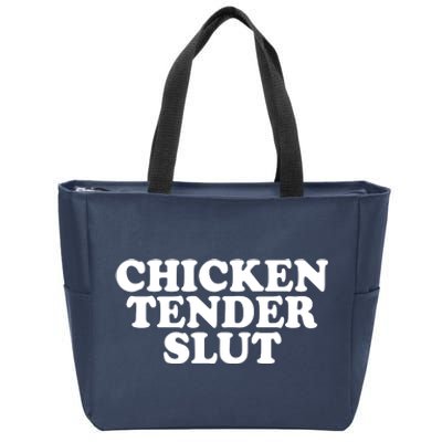 Chicken Tender Slut Funny Gift Zip Tote Bag