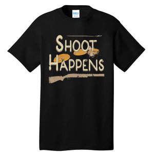 Clay Target Shooting Skeet Trap Sporting Clays Tall T-Shirt