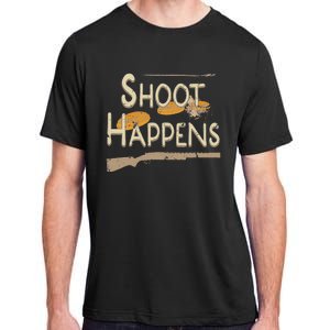 Clay Target Shooting Skeet Trap Sporting Clays Adult ChromaSoft Performance T-Shirt